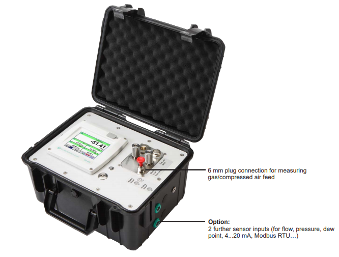 Máy đo điểm sương di động và cảm biến áp suất DP400 CS Instruments, Đại lý CS Instruments tại Việt Nam