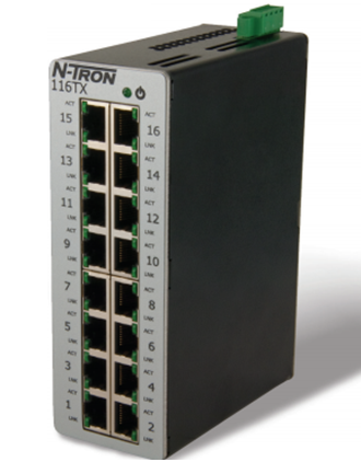 N-Tron 116TX 16 Port Ethernet Switch, Thiết bị chuyển mạch N-Tron 116TX Redlion, Redlion Vietnam